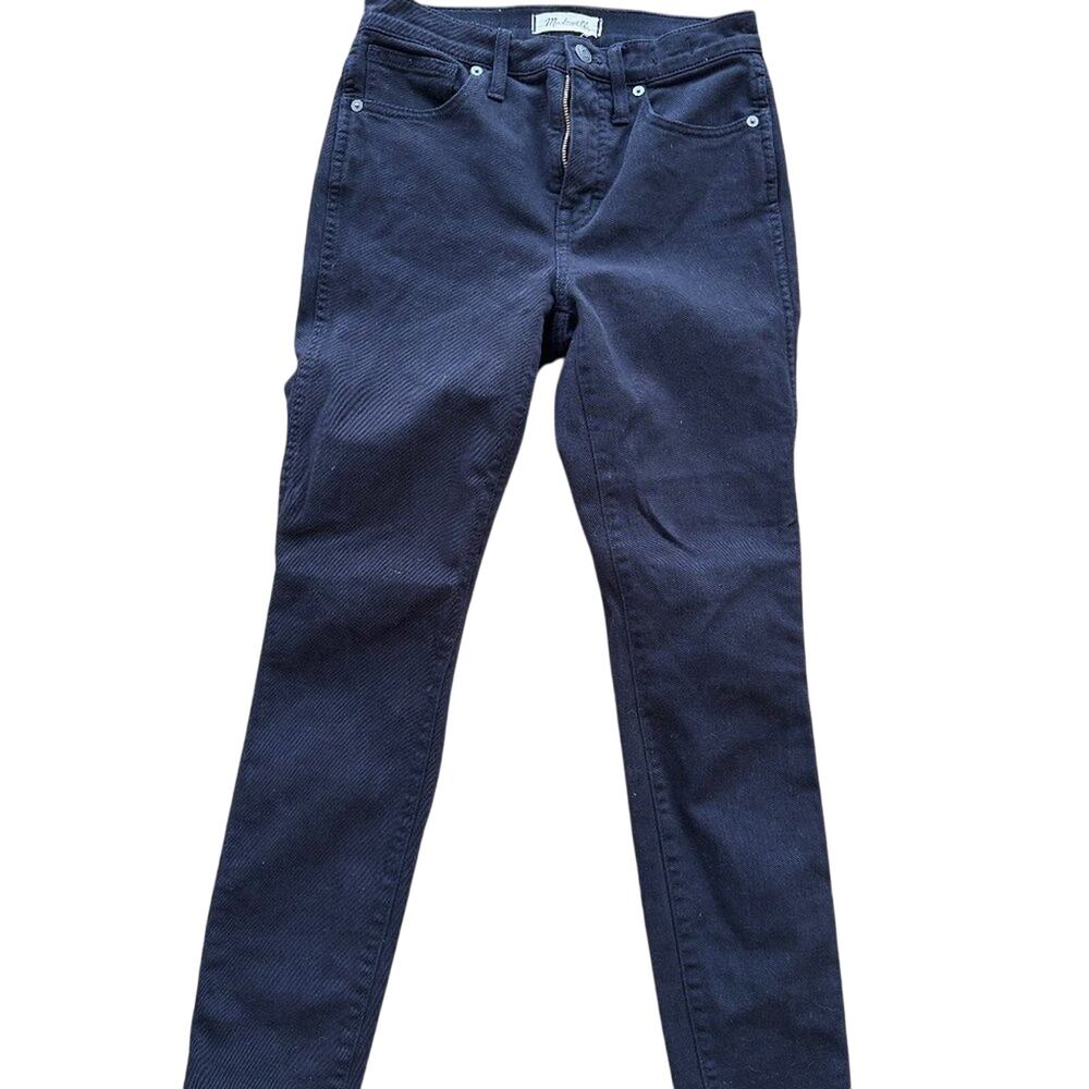 Madewell Black High Rise Skinny Jeans